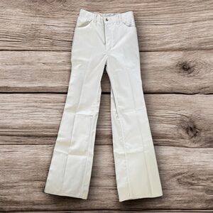 Vintage Flare White Denim Jean Size 9